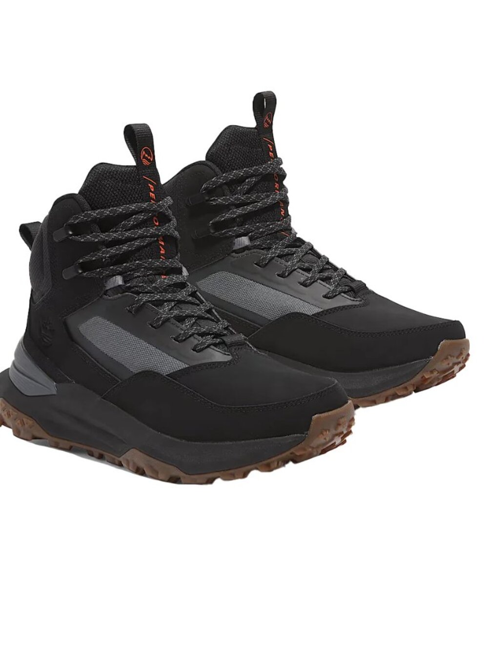 Timberland/Mens/BLACK/Mid/Suede/Waterproof